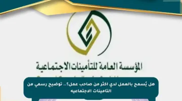 هل يُسمح بالعمل لدى أكثر من صاحب عمل؟.. توضيح رسمي من التأمينات الاجتماعية